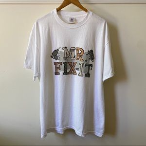 Vintage 90s Home Improvement Mr. Fix It Shirt